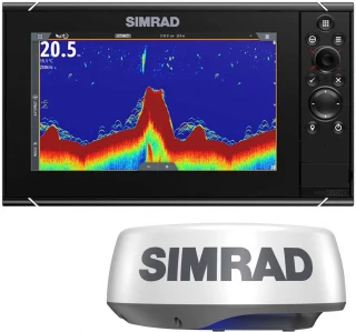 Simrad 000-15554-001 NSS9 evo3S Combo Radar Bundle w/ Halo20+