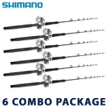 Shimano Premier White Marlin Rod & Reel Package