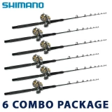 Shimano Economy White Marlin Rod & Reel Package