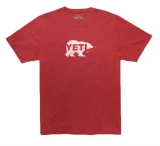 YETI Salmon on the Fly Short Sleeve T-Shirt - Brick Red M
