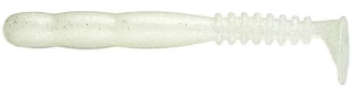 Reins Fat Rockvibe Shad Lure 5in Glow Silver