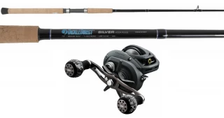 TackleDirect Silver Hook/Daiwa LX-WN300HSL Lexa WN Baitcasting Combo