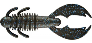 Reins Ax Craw Lure 3.5in - Black Blue Flake