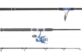 Okuma Blue Azores Reel/TackleDirect Jig Rod Fluke Combo