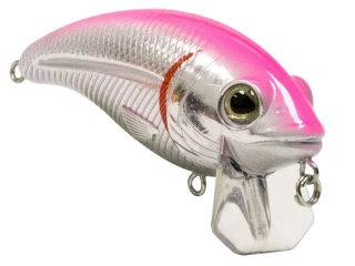 Livingston Lures 8016 Bull Nose Crankbait - Pink back/ Chrome belly