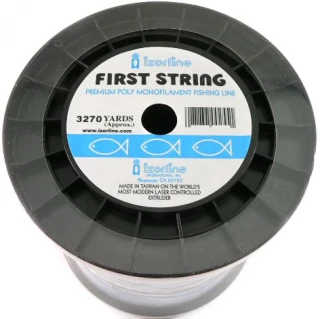 Izorline 002568 First String Heavy-Duty Mono Line - 50lb - Blue - 1kg Bulk Spool