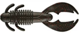Reins Ax Craw Lure 3.5in - Black Red Flake
