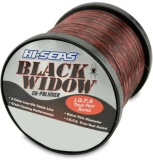 Hi-Seas Black Widow I.G.F.A. Micro-Thin Camo Line 1 lb. Spool