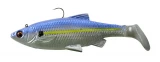 Savage Gear 3D Baitfish Paddletail Lure 3in Blue Steel