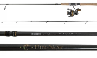 Fin-Nor Lethal LT40701MH Spinning Combo - 7 ft. Review and Deals