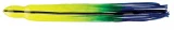 Fathom Offshore OC60 Trolling Lure Skirt - Chartreuse to Green to Blu