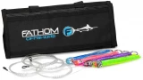 Fathom Offshore Pre-Rigged Half Pint Trolling Lure 4 Pack