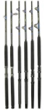 Crowder Bluewater AFTCO Unibutt/HD Roller Stripper Guides Stand-Up Rods