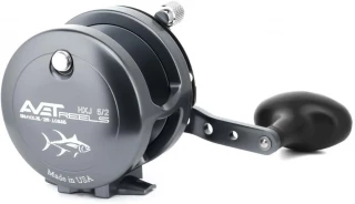 Avet HXJ 5/2 Two-Speed Lever Drag Casting Reel Gunmetal