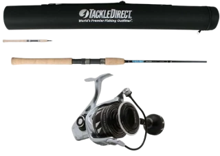 TackleDirect SLAIV3500DX/TDSSTS703MH Silver Hook Spinning Combo