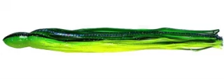 Black Bart S6 15in Lure Replacement Skirts Green Chartreuse (GC)