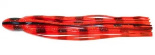 Black Bart S6 15in Lure Replacement Skirts Orange Bar Hologram (OR)