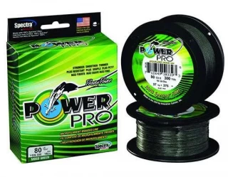 PowerPro Braided Spectra Fiber Fishing Line Moss Green 500 Yds.