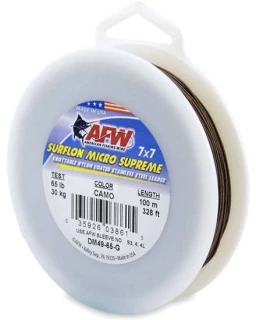 American Fishing Wire Surflon Micro Supreme Nylon 7x7 Leader Wire