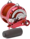 Avet EX 30/2 RH-RD Two-Speed Lever Drag Big Game Reel - Red
