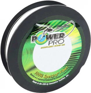 PowerPro Fishing Line Braided Spectra 65Lb 500Yds White