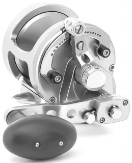 Avet MXJ 6/4 MC Raptor 2-Speed Lever Drag Casting Reel - Silver