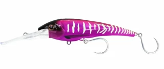 Nomad Design DTX Minnow Long Range Special Lure - Hot Purple Glow