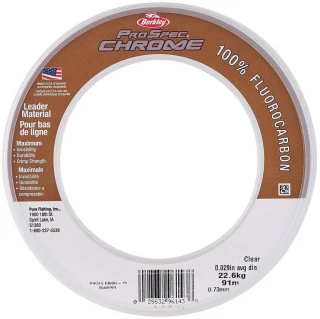 Berkley ProSpec Chrome Fluorocarbon Leader