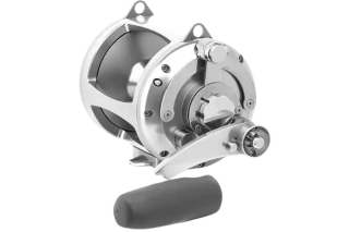Avet EXW 50/2 Two-Speed Lever Drag Big Game Reels Silver