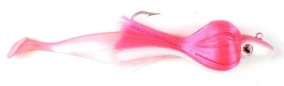 S&S Bucktails Rattling Mojo w/ Shad Lure - 32oz Pink/White