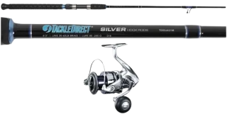 TackleDirect STC5000XGFL/TDSSJ631M Silver Hook Jigging Combo