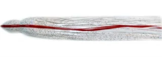 Black Bart S6 15in Lure Replacement Skirts White (WH)