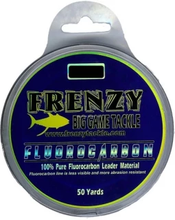 Frenzy Tackle Fluorocarbon Leader - 50yds