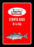 Jigging World Striped Bass Hi-Lo Inline Circle Hook Rigs