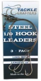 Tackle Crafters Steel Hook Leader #4 - 3 pack