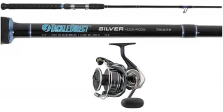 TackleDirect BGMQ5000D-H/TDSSJ631M Silver Hook Jigging Combo