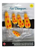 Len Thompson Original 5 piece Lure Kit - Yellow/Red 5 Diamonds