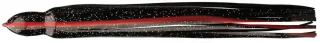 Fathom Offshore OC70 Trolling Lure Skirt - Black with Holo Flake/Red