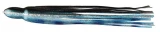 Fathom Offshore OC70 Trolling Lure Skirt - Black/Clear with Blue Flak