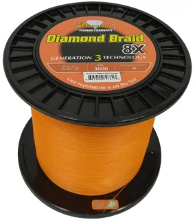 Diamond Braid Generation III 8X Braided Line - Orange Review and Deals