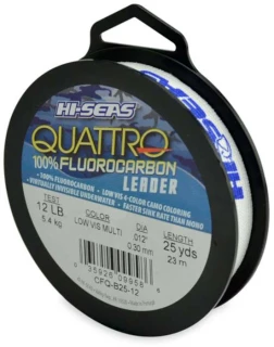 Hi-Seas Quattro Fluorocarbon Camo Leader