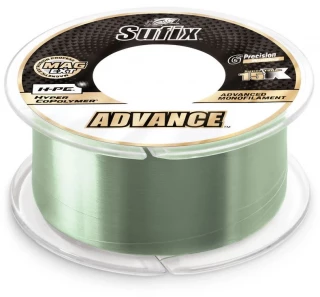 Sufix Advance Monofilament Fishing Line - Lo-Vis Green