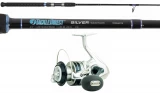 TackleDirect Silver Hook/Shimano Saragosa SRG6000SWAHG Spinning Combo