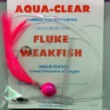 Aqua-Clear FW-4KFKH Flounder/Weakfish Single Leader Rig