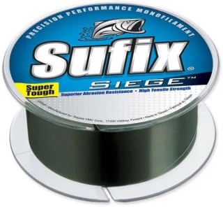 Sufix Siege Monofilament Fishing Line Smoke Green