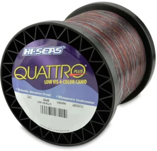 Hi-Seas Quattro Plus Low-Vis Camo Line 2 lb. Spool