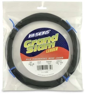 Hi-Seas Grand Slam Leader 100 yd Coil Black