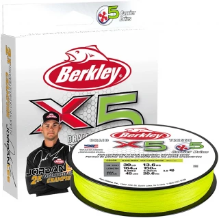 Berkley Jordan Lee X5 Braided Line - Flame Green