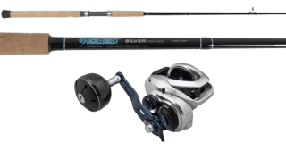 TackleDirect Silver Hook/Shimano TRX300AHG TranX Baitcasting Combo