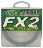 Sunline FX2 Braided Line - Dark Green - 80lb - 230yds